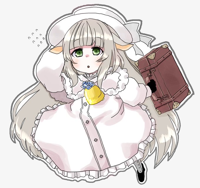 おかえりメリーさん🐑😚✨ #Merry_at #メリーミルク 