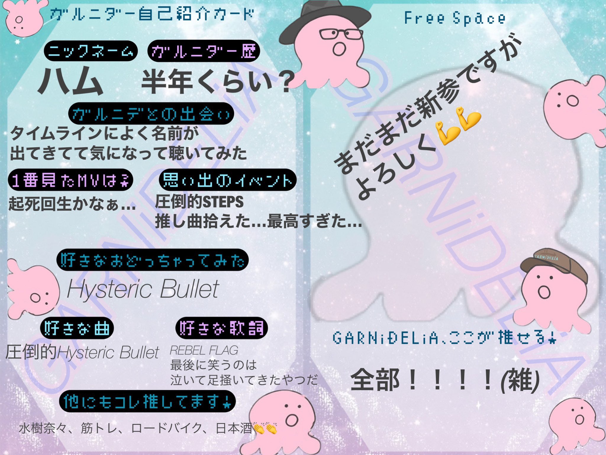 ガルニダー自己紹介カード Twitter Search Twitter