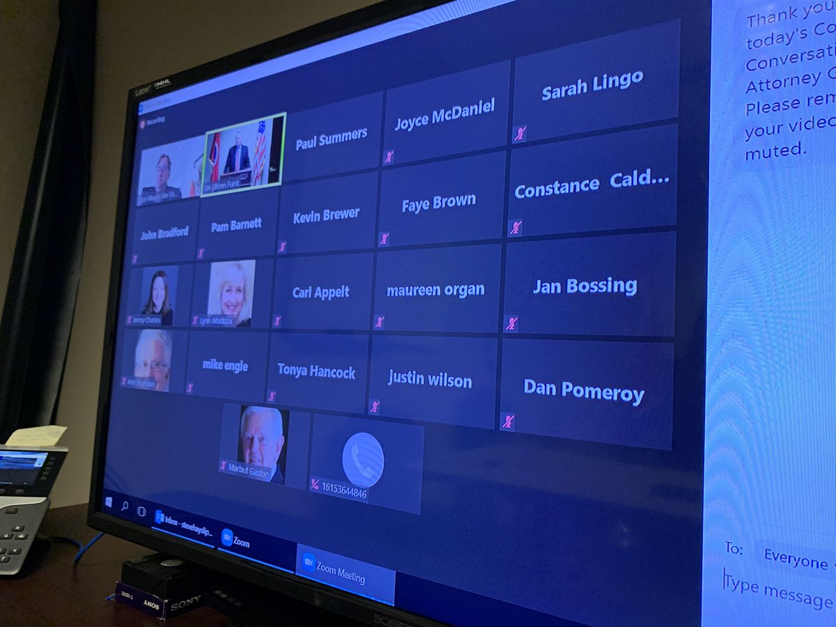 DavidsonCoDA's tweet photo. Great discussion via @Zoom this morning with @nashville_city Vice Mayor Jim Shulman and community members! ✨ @DavidsonCoDA GLENN FUNK talks cutting violent crime, supporting victims, and saving $ by reducing mass incarceration. #yourDA #makingNashvillesafer https://t.co/kTPce0JoBC