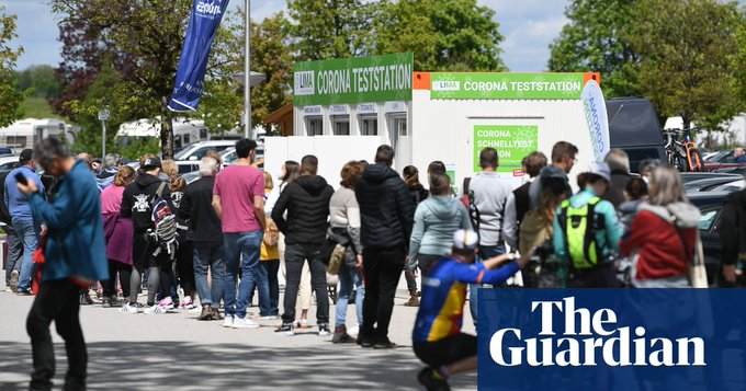 GermanyHomeless's tweet image. Germany gets tough on Covid test centres after media expose fraud
Several centres are alleged to have claimed payment for more tests than they carried out.
theguardian.com/world/2021/may…
