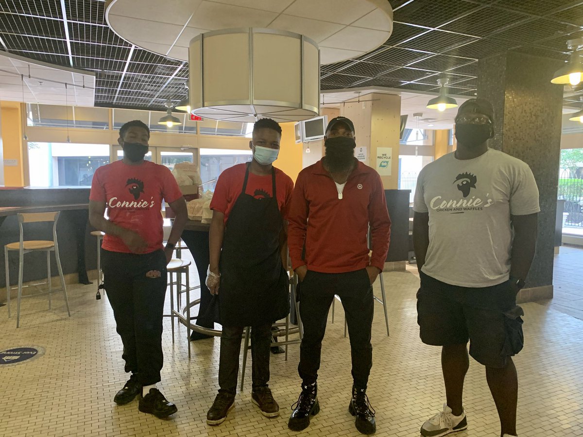 Celebrating #Juneteenth with local Black owned Baltimore company Connie’s Chicken and Waffles. The team members were welcoming and I enjoyed being able to talk about what  <a href="/Target/">Target</a> is doing to help support black owned businesses. Thank you again to Khari and his team at Connies!