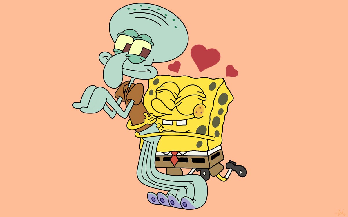 Love you Squiddy! #spongebob. pic.twitter.com/r4EA7ZcGp7. #squidbob. 