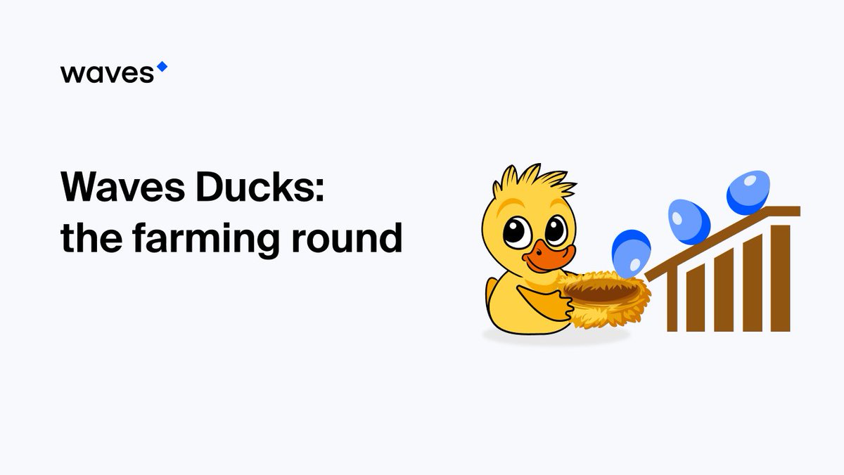 This is the best NFT project until now I think. They did everything very well, now they lauched farming make this game more interesting, i don't have anything to say but I love your project!!! Thanks for making it.
#WavesDucks $WAVE #NFT #DeFi
3PKTLepPDf6dyqywykfg7JmvatqYTUtYc31