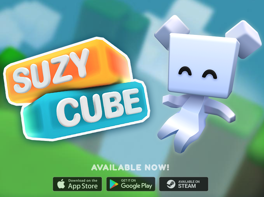 LouardOnGames's tweet photo. Happy birthday to our girl Suzy! 🎉🎈🎉
Three years ago today saw the release of beloved and critically acclaimed platform game Suzy Cube!
Craving 3D platforming fun on mobile or PC? Check out https://t.co/SafqV3RX3s 
#SuzyCube
@NoodlecakeGames 
Happy weekend and happy gaming!! https://t.co/dJDVsdn3a3