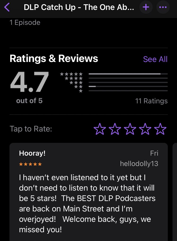 DLP Catch Up tweet media