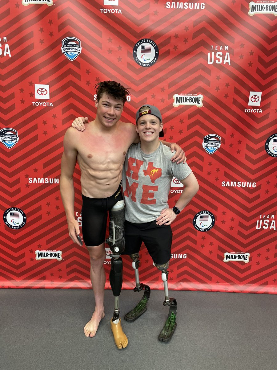 theteamcody's tweet photo. I had some great swims this week at the US Paralympic Trials! I am so grateful for all of the support I have had from my coaches at @swimNTN and @ACRoosSwim_Dive @ACsports and the support from my teammates #paratrials21 #nothingbutthefierce https://t.co/2UQLOigA6O