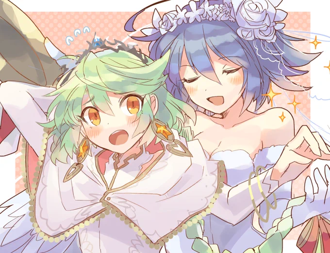 帽子オフ慣れてないとかあったらいいな #パズドラワンドロ 