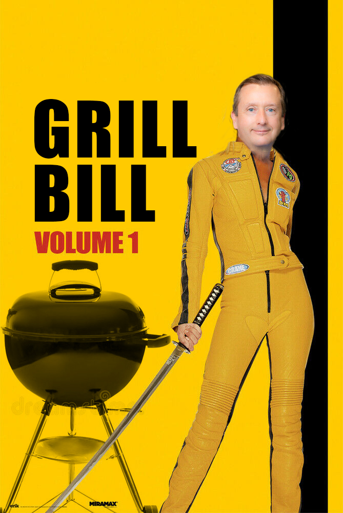 andrewharing's tweet photo. @billsully17 @DettmerDinger @JohnLWheaton1 @sneiswanger @tim_finley @BenWoj @jkimberlain @StanleyYee9881 @tomoatclover @kyglazier @RonaldCrowl @WeberGrills @glassnation @NHarrisNGA @mike_solomonov @zahavrestaurant @goldbelly @GibsonsSteak @CreekstoneFarms @maldonsalt @mrhanna7 My favorite movie... #GrillBill #Tarantino #SorryBill https://t.co/8brNShPhp2
