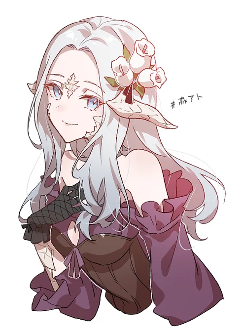 #森アト #森アトスケッチ会 
庭にいた方お借りしました👶 