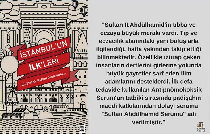 Iztırap çeken hastaların dertlerini giderme yolunda yapılan "Sultan Abdülhamid Serumu"  
dr.com.tr/Kitap/Istanbul…