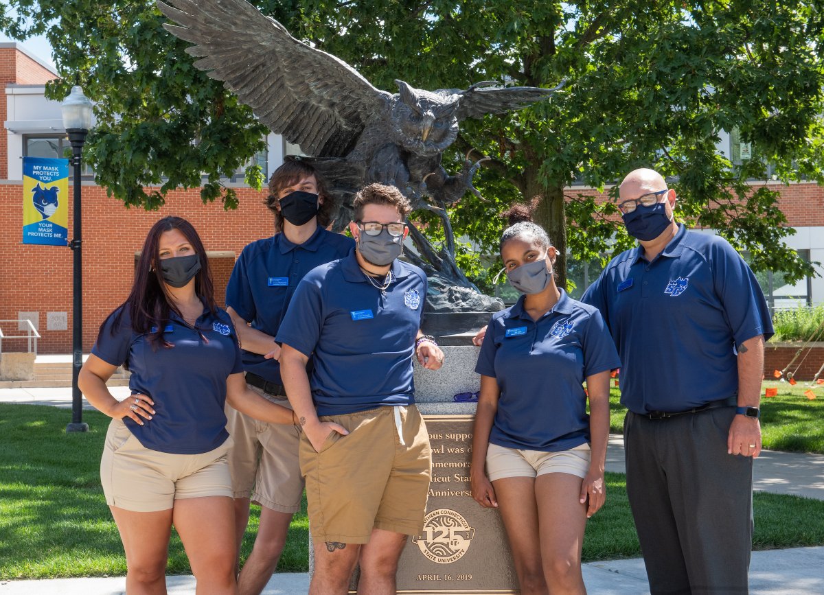 SCSU's tweet photo. Name a better Orientation Ambassador team than Southern’s. We'll wait. #Owls25 https://t.co/wqnTQtj4GS