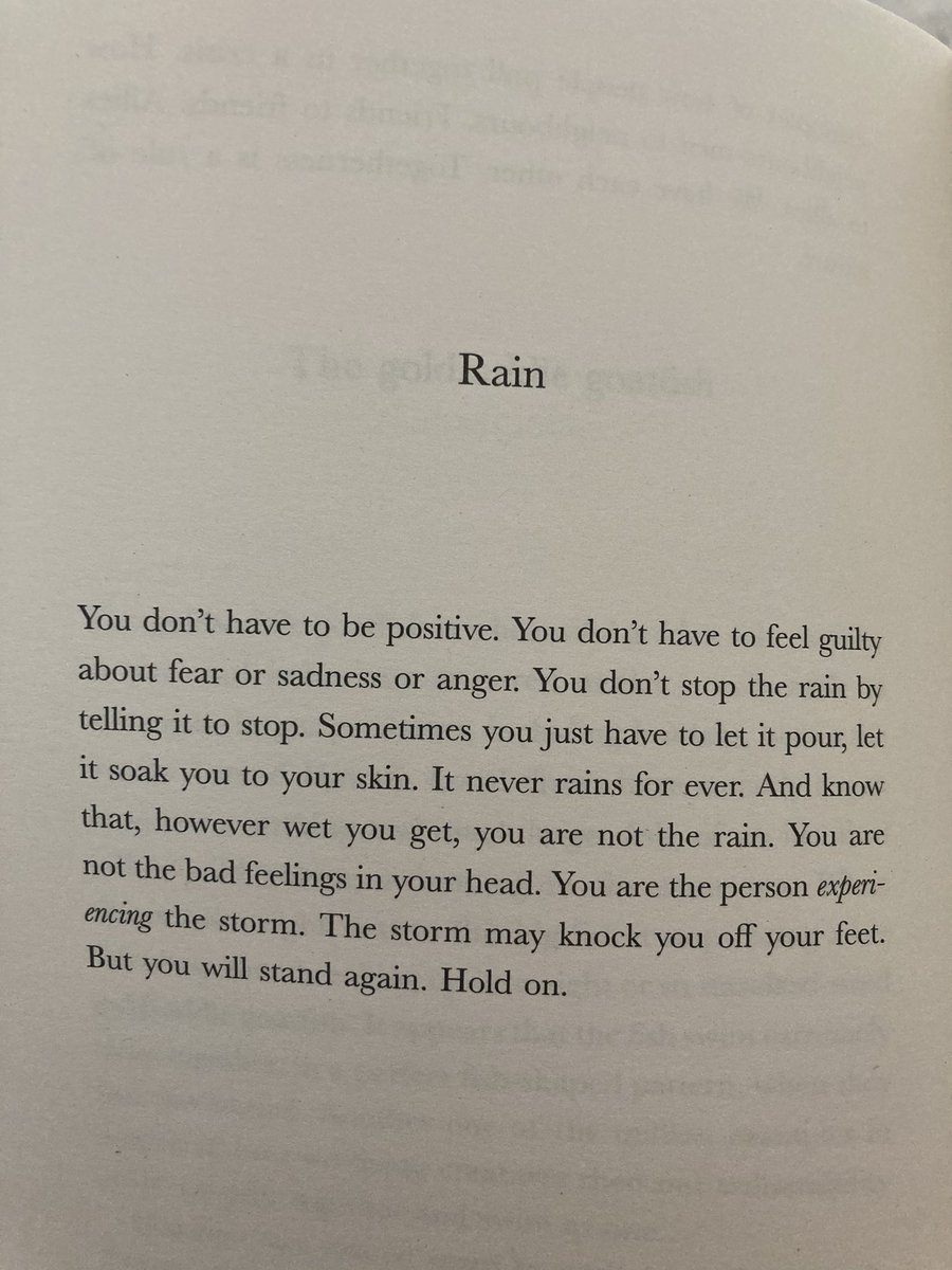 Rain by <a href="/matthaig1/">Matt Haig</a> 
#mindfulness