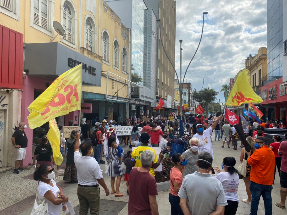 psolmacae's tweet photo. O PSOL Macaé esteve nas ruas hoje pelo #ForaBolsonaro!
#19j #19JForaBolsonaro #19JPovoNasRuas #19JunhoPovoNasRuas https://t.co/psA67ADVk8