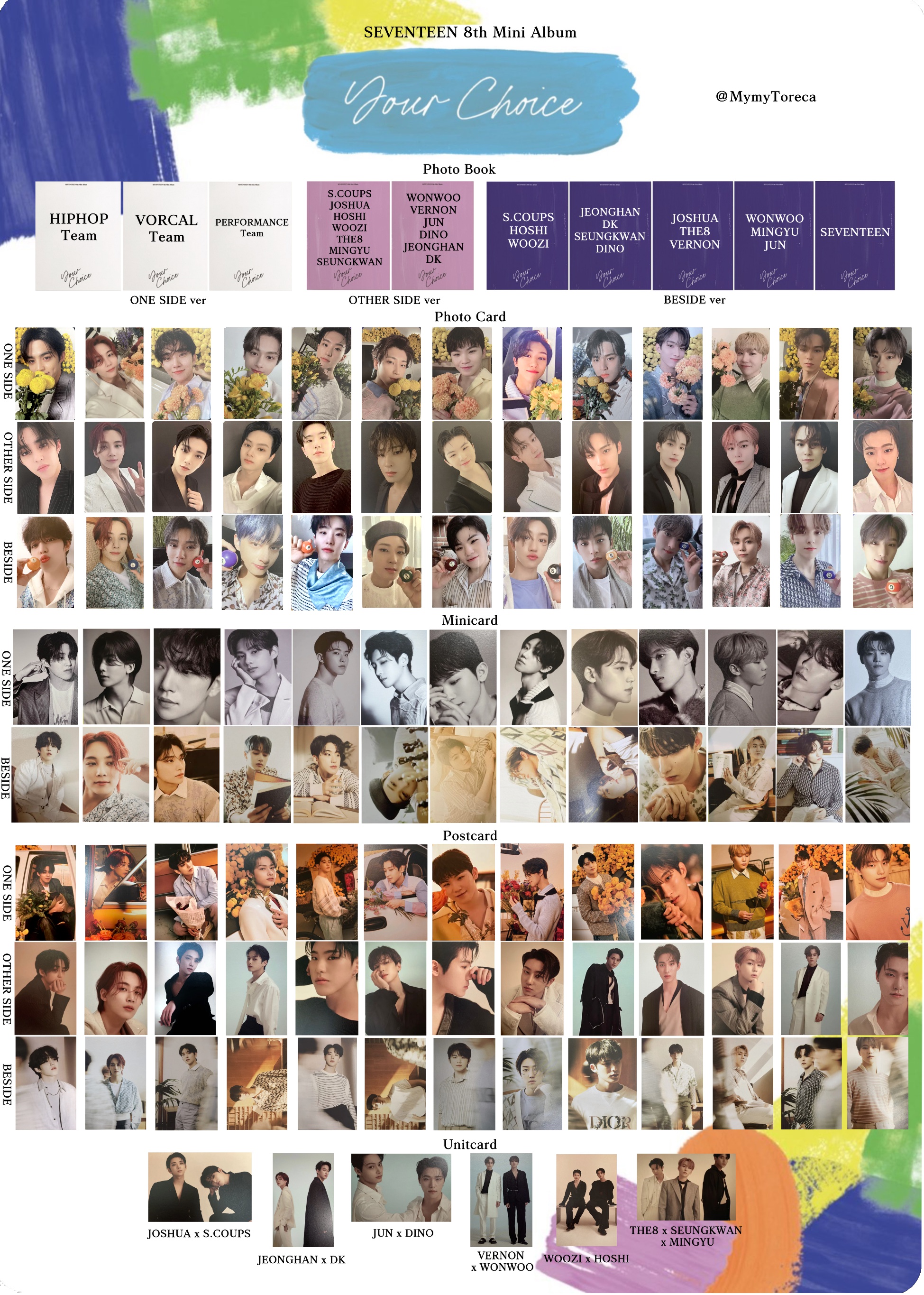SEVENTEEN Your Choice ディノ ラキドロ M2U 第二弾 SEVENTEEN Your Choice ディノ ラキドロ M2U 第二弾