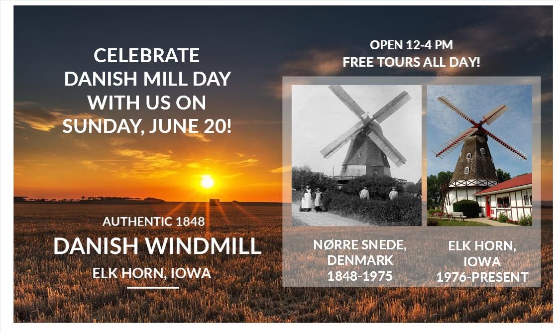 danishwindmill's tweet photo. Celebrate Father's Day &amp; Danish Mill Day with us on June 20! https://t.co/lpKFzrTRKp https://t.co/SW99SPqIco