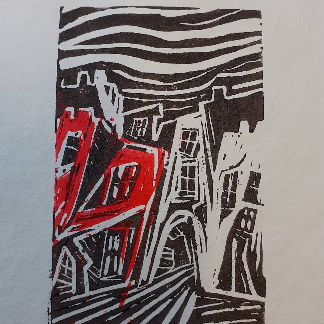 thewatchmanart's tweet photo. Very Limited edition  #Linoprints onto #khadi A4 handmade paper  .
These prints are all printed by hand so therefore unique. 
DM me if you are interested .
#artistsontwitter #art https://t.co/EfbVhPV1HY