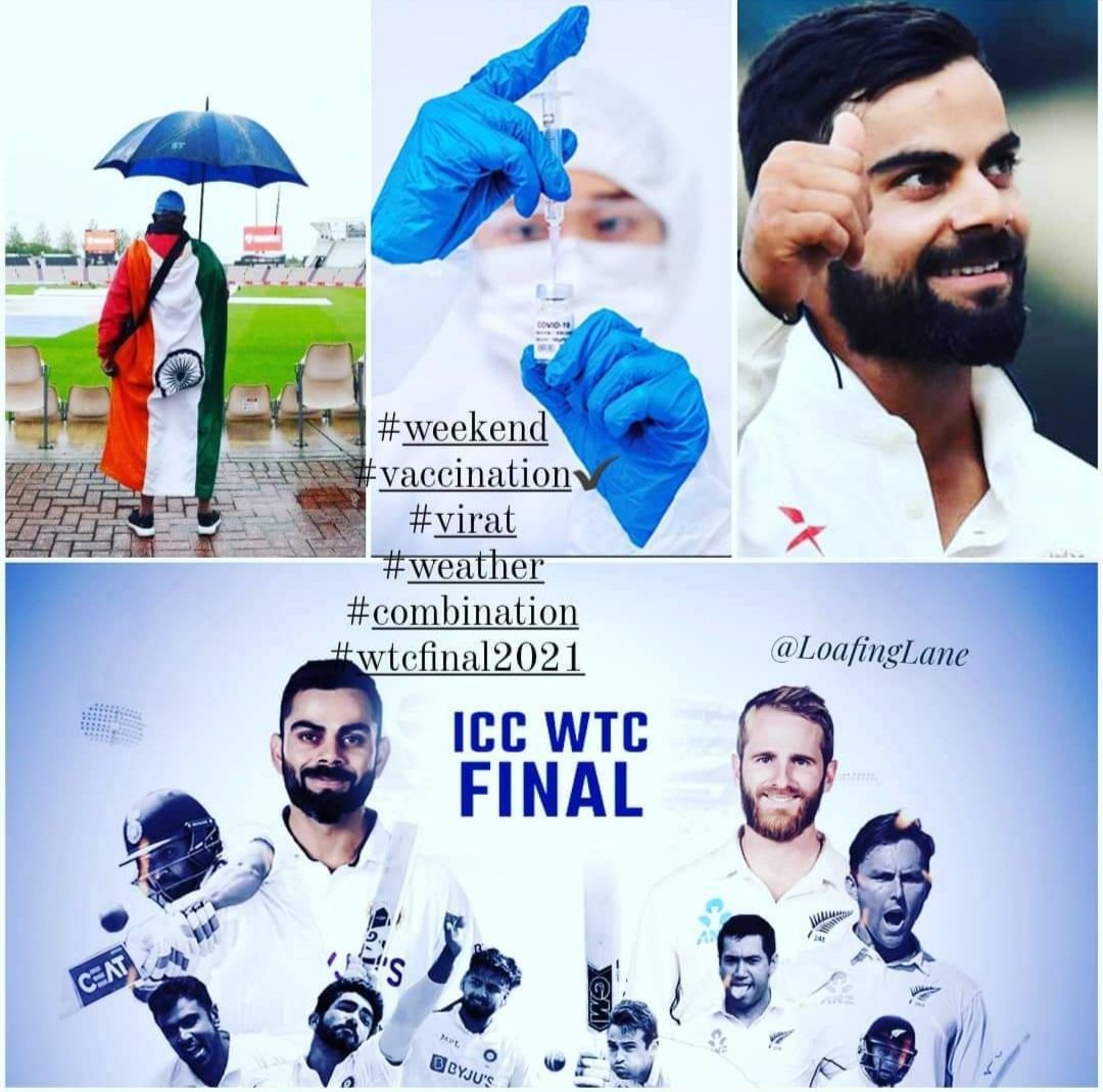 AAkshayHegde's tweet image. It is more of a #WeatherTest than  #Cricket. No idea, why it been arranged at #Southampton. #Irritating. Weather playing #SpoilSport.

#WTC2021 #WTCFinal