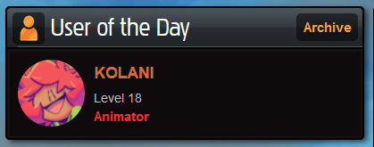 neokolani's tweet image. LET'S GOOOOOOO!!! NEWGROUNDS USER OF THE DAYYYY