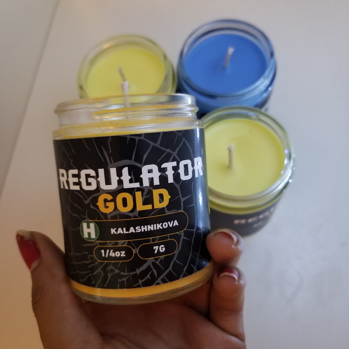 wickspensary's tweet photo. It's #JuneTeenth2021 

To celebrate, shop #BlackOwned

✨ WICKSPENSARY Candle Co offers uniquely hand-poured soy candles. Designed to fill your space with aromatic goodness ✨

Our Cannabis Jar candles are a big hit! 🛍️ Shop today
https://t.co/Tixpfmh666 https://t.co/k1UMkcFjfe