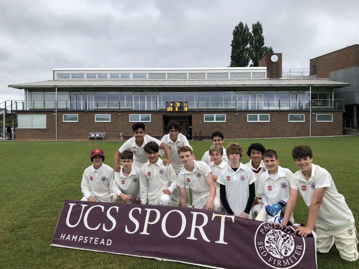 A tense finish to the U14a team this morning well done <a href="/LatymerSport/">Latymer Upper Sport</a>.
Loads of other positives from the 14b &amp; 13b teams. 13a pictured below.
