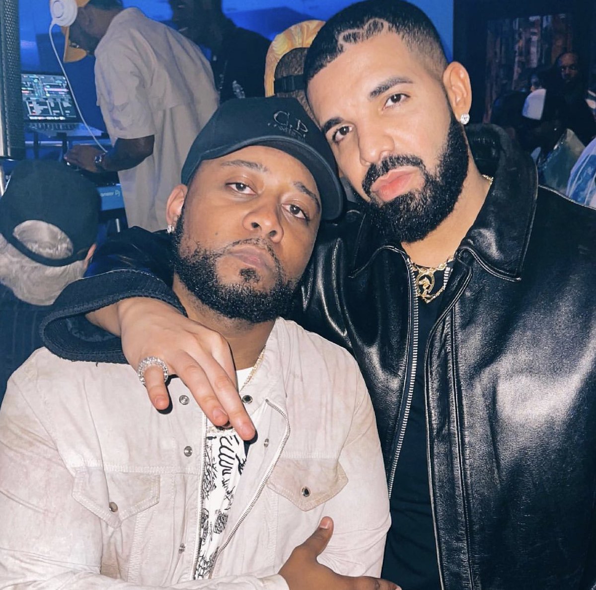 DrakeDirect's tweet photo. Drake at Chubb’s party the other night https://t.co/s5NsMersv7