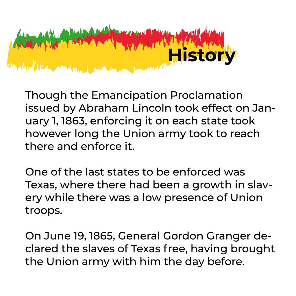 CHSCampusNews's tweet image. Juneteenth marks a day of remembrance and celebration to commemorate the emancipation of slavery in this nation. Happy Juneteenth from The Sidekick! #LocalEyesLocalNews