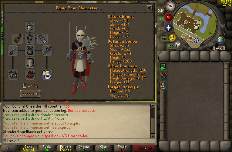 Trevi_OSRS's tweet photo. Bandos tassets, 755 kc. Max strength achieved LFG https://t.co/1TZHs4iArQ