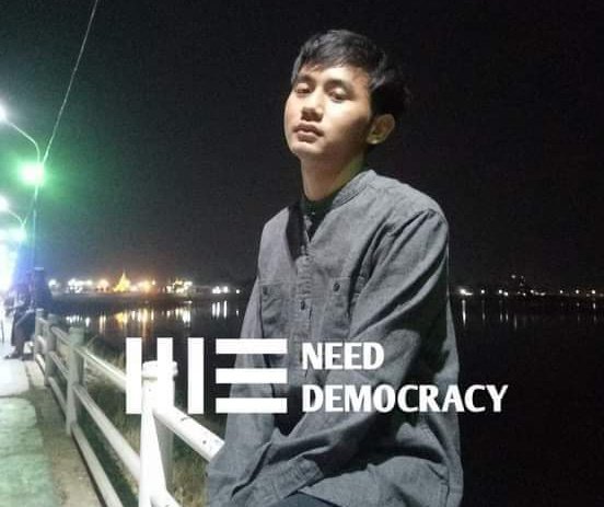 Myatshiroi's tweet photo. In #Natogyi, Junta terrorists abducted Ko Wai Yan Aung, a final-year student majoring in electronic majors at the Technological University. The cause of his abduction is not yet known.
#June19Coup
#WhatsHappeningInMyanmar
#MilkTeaAlliance https://t.co/DuW66OH3rh