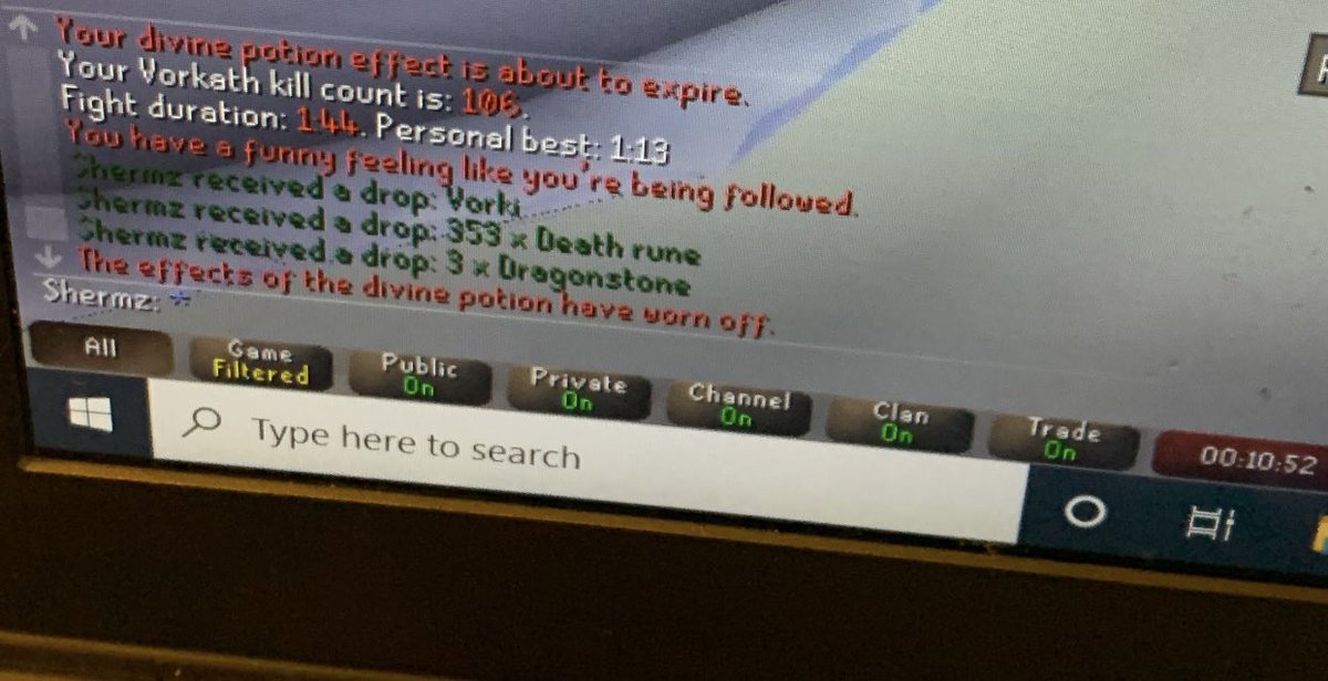 shermzOSRS's tweet image. Havent posted in ages buttt - Stoked asf boys. Vorki on. 106kc 😁🤪