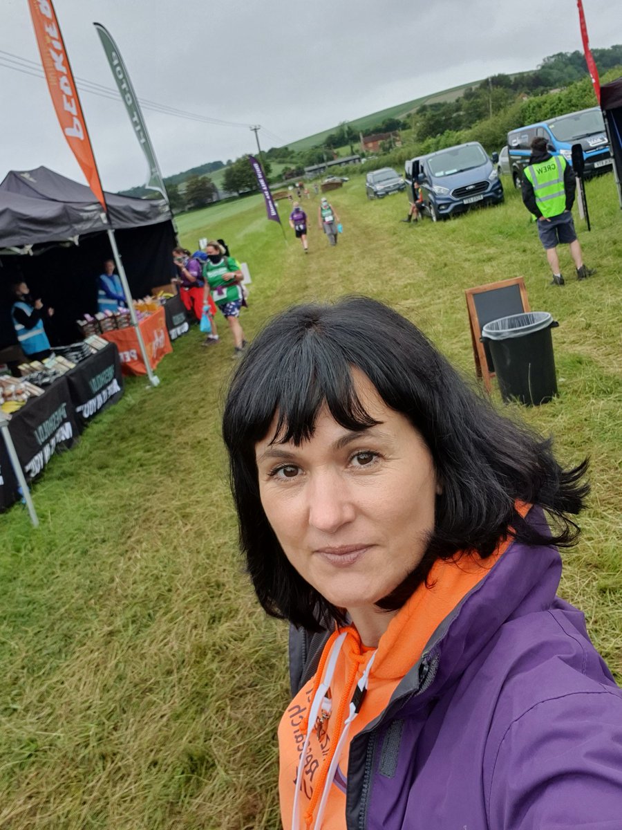 GeorgiAlzUK's tweet photo. Fun times today here at Pit Stop 2 for @ThresholdUK Race to the King ultra event! Thank you and well done to all of the participants especially those running for @AlzResearchUK 
#ultra #running #event #thresholdseries #TeamARUK https://t.co/30t9kyyD3z