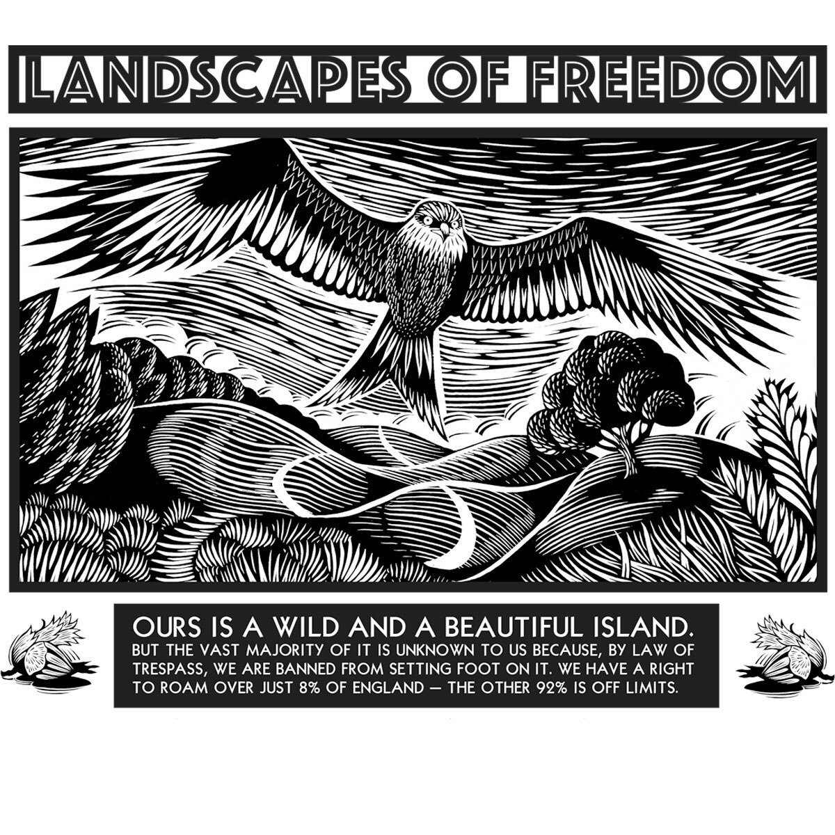 Join us! We do this together.
Join us to build the #RighttoRoam movement.

Join us on Saturday 24th July for a peaceful #MassTrespass and picnic on the Brighton Downs. 
Talks, poetry, song, drawing, play. 
Walking, talking, meeting, sharing.

Join: landscapesoffreedom.com