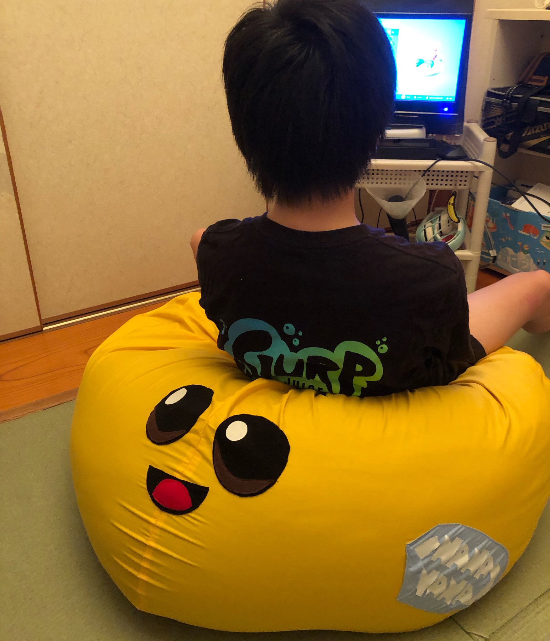 Noriori ビーズクッションのカバーを手作りしました フォトナ手芸部 Fortnite Beanbag I Made A Bean Bag Cover Don T Fall Asleep During The Battle Just T Co Tbk2ku9str Twitter