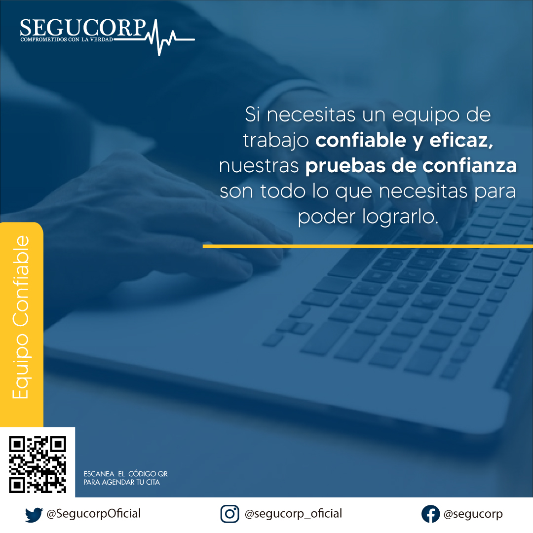 SegucorpOficial's tweet photo. Una #empresaconfiable se hace por tus trabajadores, ¿estás seguro que tienes al equipo adecuado? 
😮Pregunta por nuestros planes a la medida de tu empresa 
📲¡CONTÁCTANOS AHORA! 
👉 https://t.co/BhuqPZi3RQ 👈
#Segucorp #Contratacion #reclutamiento #antidoping #confianza https://t.co/PSbq4lR4Q3