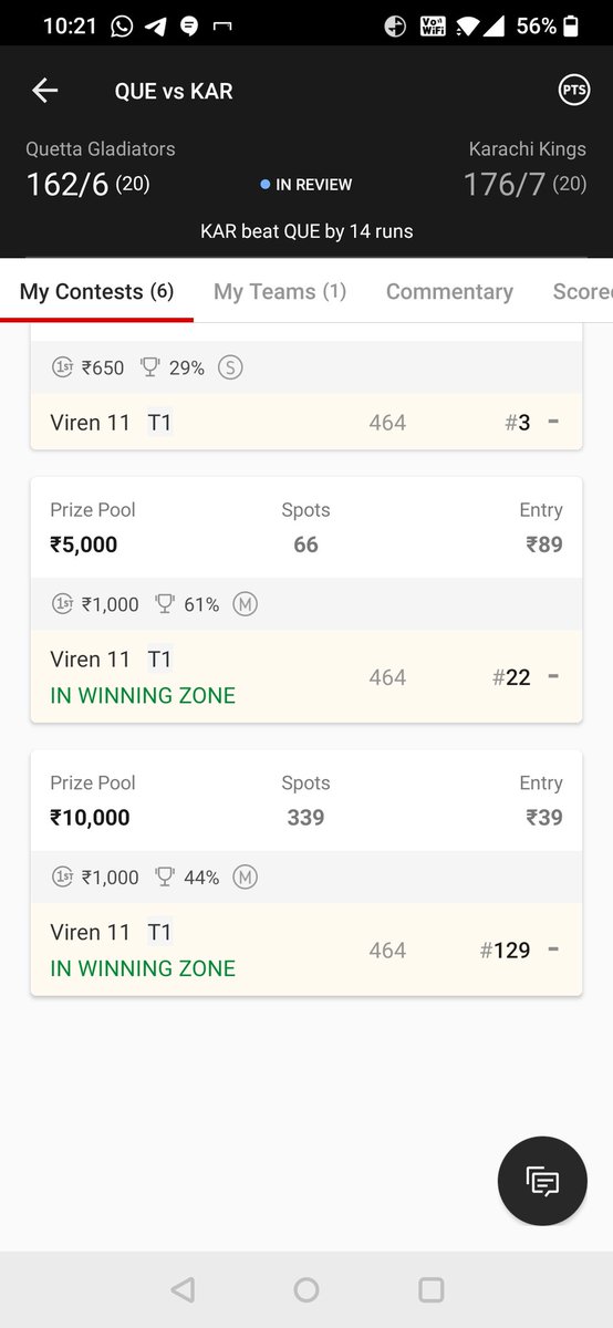 FantasycricPro's tweet photo. Ilyas as VC 😍❤️
If Sharjeel not dropped on 10 would be Mega swipe 😒😞
#PSL6 #T20Blast https://t.co/fjKzO9QYAB