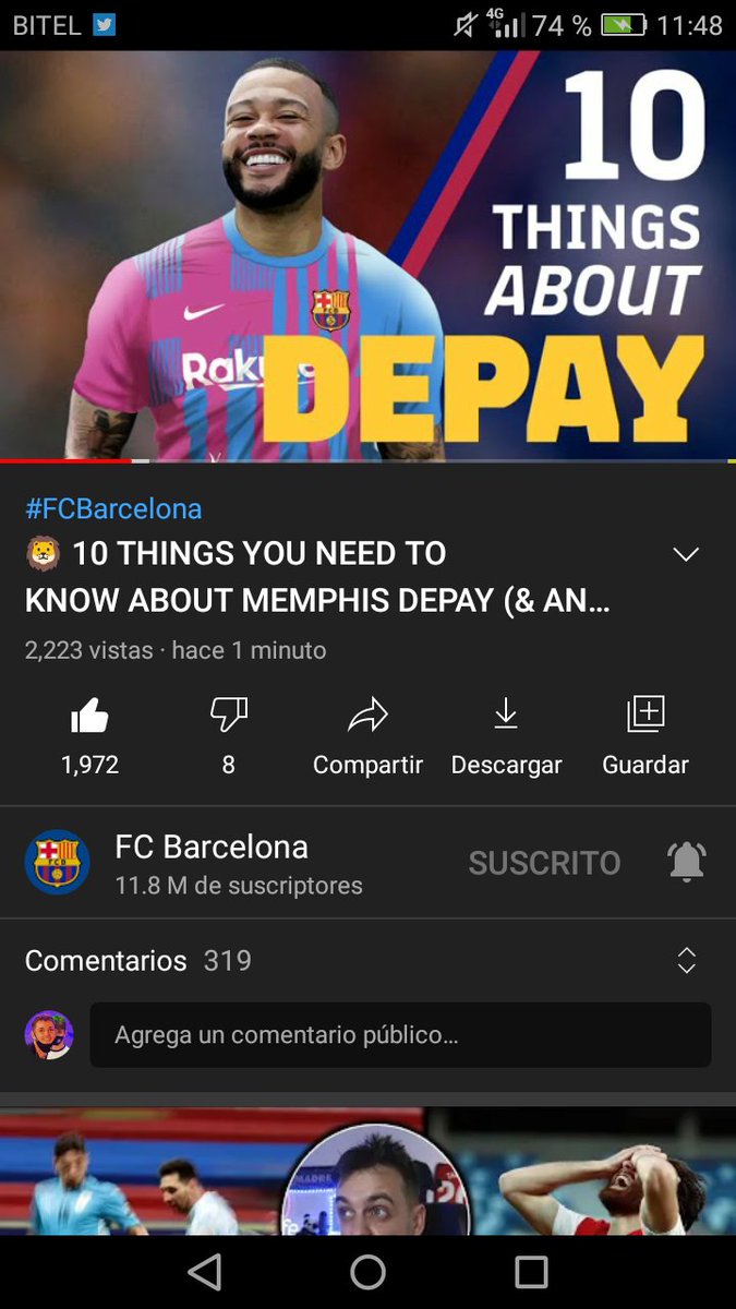 iammm_cardenas's tweet photo. #WelcomeDepay 👉🦁👈 https://t.co/JPwjss7KbA