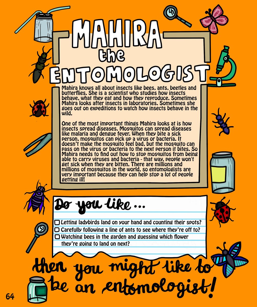 AwesomeCareerBk's tweet photo. Who’d like to be an #entomologist? Inspire children with #awesome #careers they’ve never heard of with https://t.co/ziwKfH21IN https://t.co/k8DJMr46m2