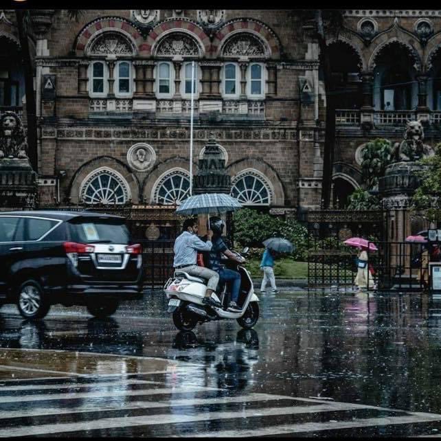 Streets in Mumbai during monsoon. #AmchiMumbai.