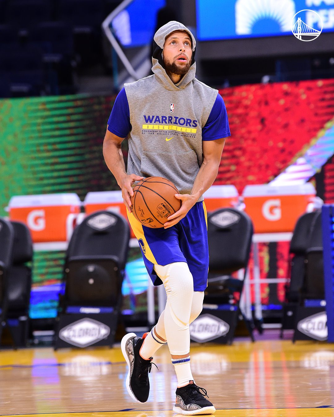 Curry sleeveless hoodie new arrivals