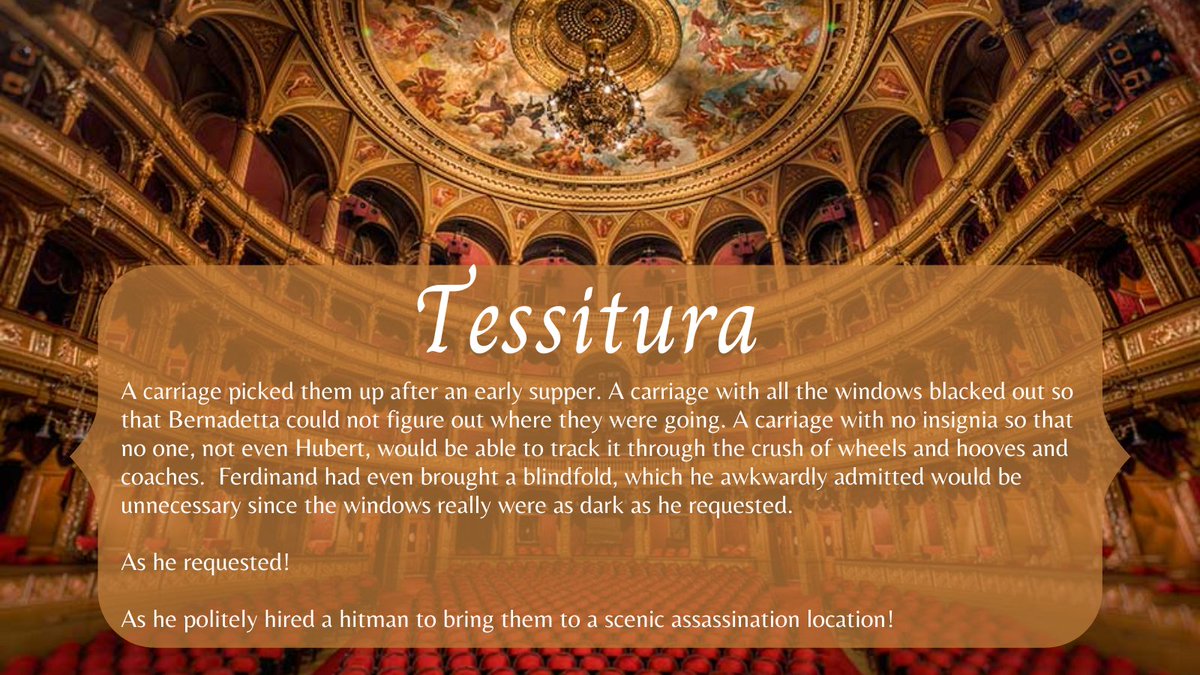 aureafila's tweet photo. Tessitura [4k one-shot, T-rated] #fernadetta, #ferdadetta, #FerdinandRarepair 

Just your typical birthday panic at the opera.

https://t.co/Ygu4QW3lP6 https://t.co/H0U35XMRnT