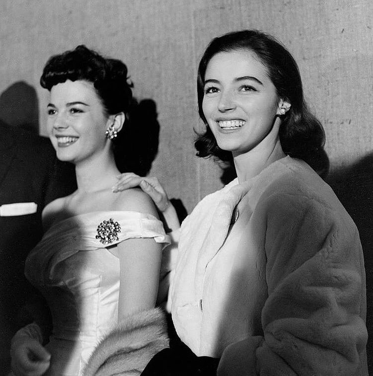 Happy birthday to Marisa Pavan and Pier Angeli Twins    ... Natalie Wood James Dean  