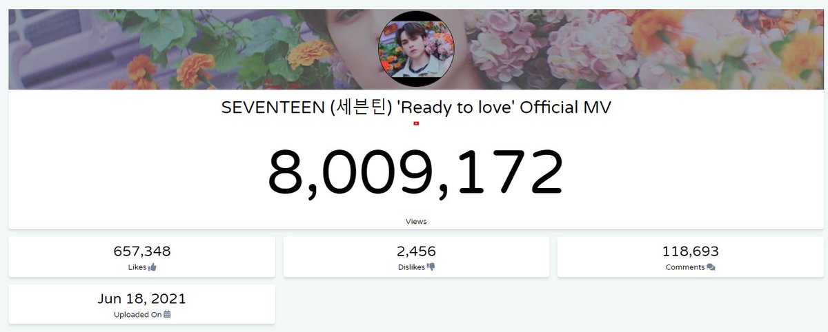 WE MADE IT, 8M 

SEVENTEEN WE LOVE YOU 
#세븐틴_캐럿_LoveHasNoLimit
#SEVENTEEN 
@pledis_17