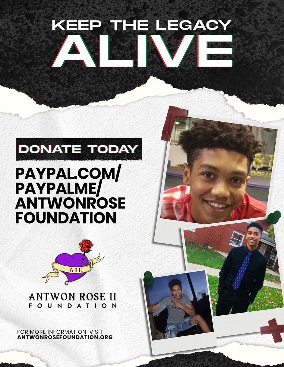jasiri_x's tweet photo. Today is Juneteenth and many of us our celebrating, but it’s also the 3rd anniversary of the murder of Antwon Rose II by an East Pittsburgh police officer. For those that are able please donate to the Antwon Rose II foundation to keep his legacy alive https://t.co/GQYgji2IgB https://t.co/VdUqGhkceV