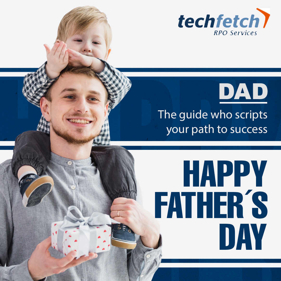 TechfetchRPO's tweet image. Happy Father's Day! The role of a father in the life of a child is too immense to be put into words. A father acts as the protective shield, as a guardian angel, and as a teacher to show the path to navigate through this world.
#techfetchrpo #happyfathersday #FathersDay2021