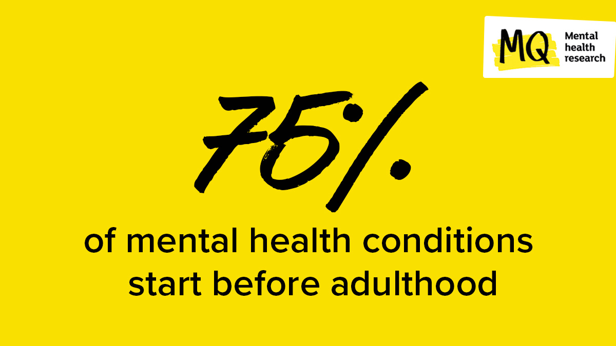 75% of #mentalhealth conditions start in youth and can have lifelong impacts. 

Through research, we can find better treatments and ways to deliver them earlier.

We believe everyone should have access to mental health treatment that works for them. 

mqmentalhealth.org/our-work/