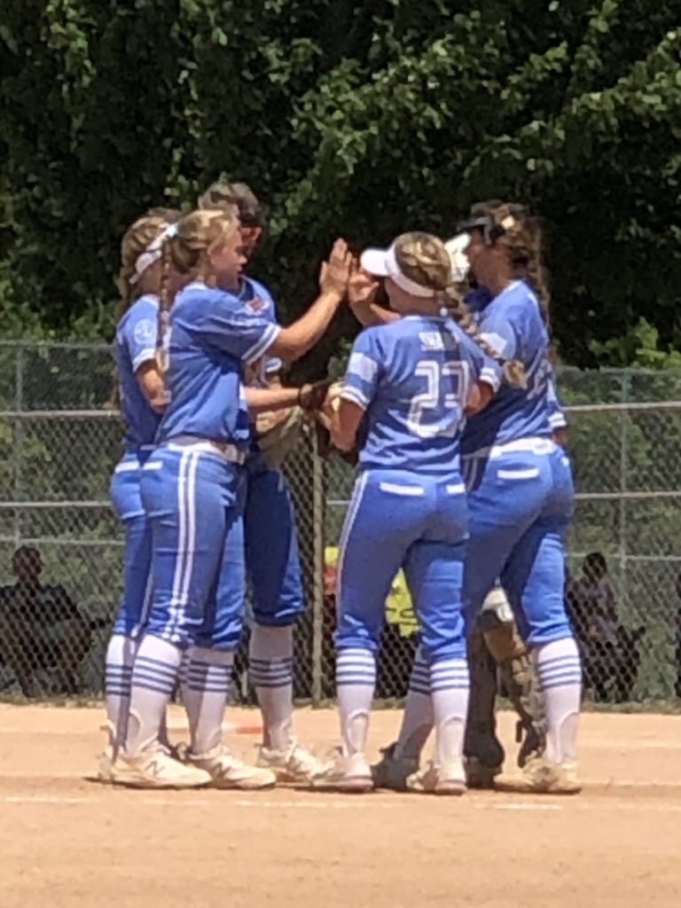 Finished 1st in pool. Won 1st bracket game 5-0. Next up LL Sluggers @ 4:45 at 3N2 Club W field 23. Dig deep,work hard!#bombernation @StriveSoftball  @bombercacataw  <a href="/Team1_fastpitch/">Team 1 Fastpitch</a>  <a href="/ImpactRetweets/">Impact Promotions</a>  <a href="/IHartFastpitch/">I❤️Fastpitch</a>
@ExtraInningsSB  @fastpitch_mo <a href="/AthletesGoLive/">AthletesGoLive</a>  <a href="/Sports_Recruits/">SportsRecruits</a>