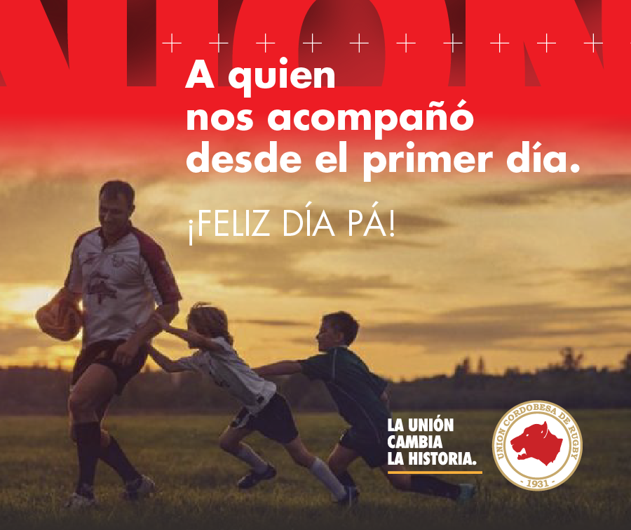 ¡Feliz día del padre!

En especial a los padres de esta pasión ♥️🏉

#LaUniónCambiaLaHistoria