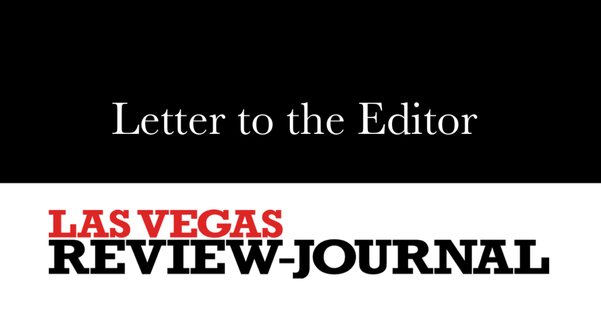 David Zamarin of Las Vegas requests that you not blame Joe Biden for the current problems.
