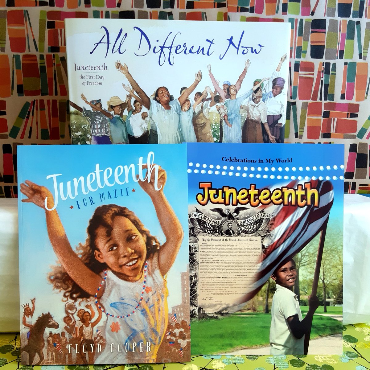 ChildrensBW_LA's tweet photo. Happy Juneteenth from Children's Book World! https://t.co/cWWnYUZ4Qk