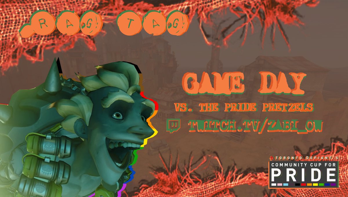 You won't get rid of us THAT easily. 

Tough loss against Shockwave Orange but we're back for another match against the Pride Pretzels in the <a href="/TorontoDefiant/">Toronto Defiant</a> Community Cup for Pride!

Come watch 🔶LIVE🔶 at twitch.tv/zabi_ow
#ticktock💥