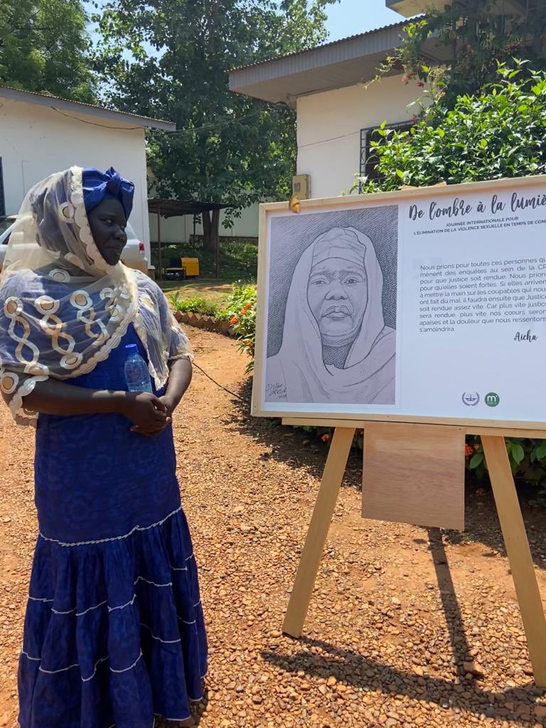 Maison de la MĂ©moire Centrafrique (@maisonmemoire) on Twitter photo #Centrafrique Lâexposition «De lâOmbre Ă la LumiĂšre» co-créée par la CPI, la Maison de la MĂ©moire et Didier KassaĂŻ.Hommage rendu aux victimes Ă lâoccasion de la JournĂ©e internationale pour lâĂ©limination de la violence sexuelle en temps de conflit.Du 19/06 au 3/07. <a href="/MoussaEuphrem/">Euphrem Moussa</a> #Centrafrique Lâexposition «De lâOmbre Ă la LumiĂšre» co-créée par la CPI, la Maison de la MĂ©moire et Didier KassaĂŻ.Hommage rendu aux victimes Ă lâoccasion de la JournĂ©e internationale pour lâĂ©limination de la violence sexuelle en temps de conflit.Du 19/06 au 3/07. <a href="/MoussaEuphrem/">Euphrem Moussa</a>